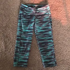 Camo Capri work out pants